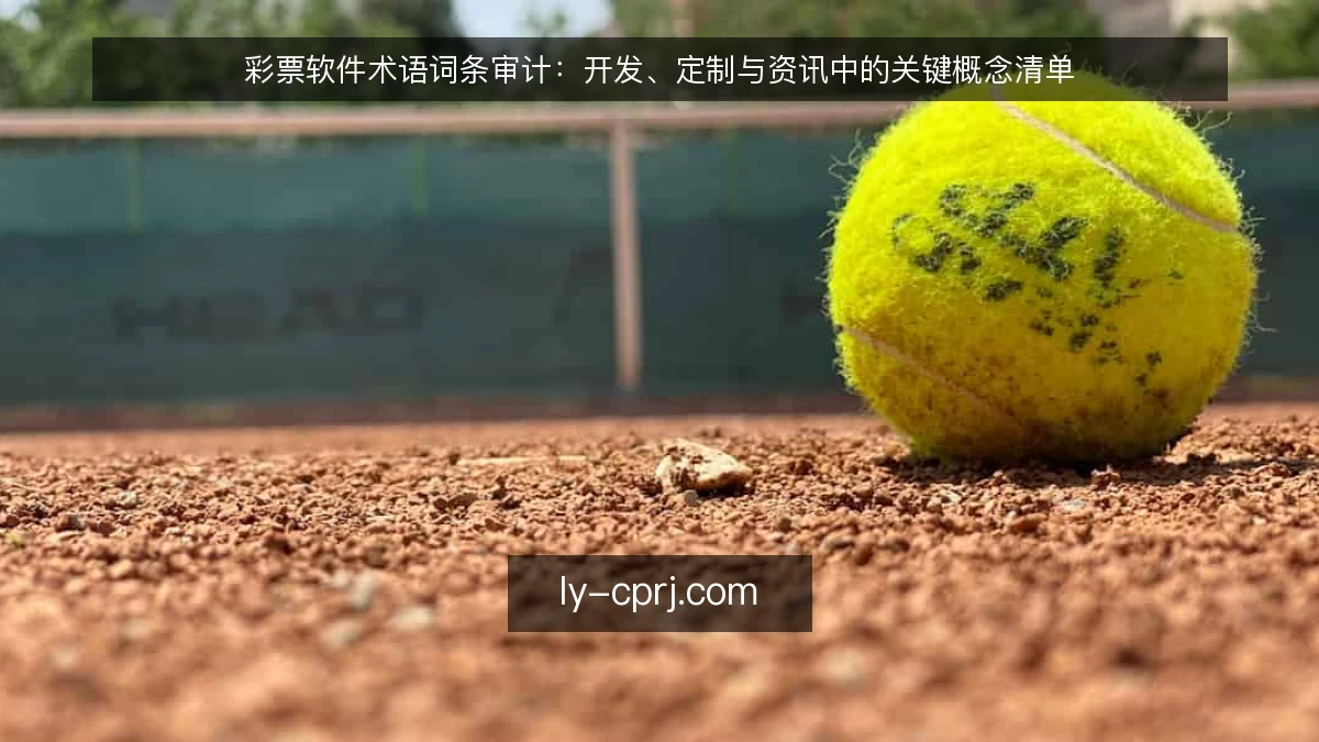 彩票软件术语词条审计:开发、定制与资讯中的关键概念清单